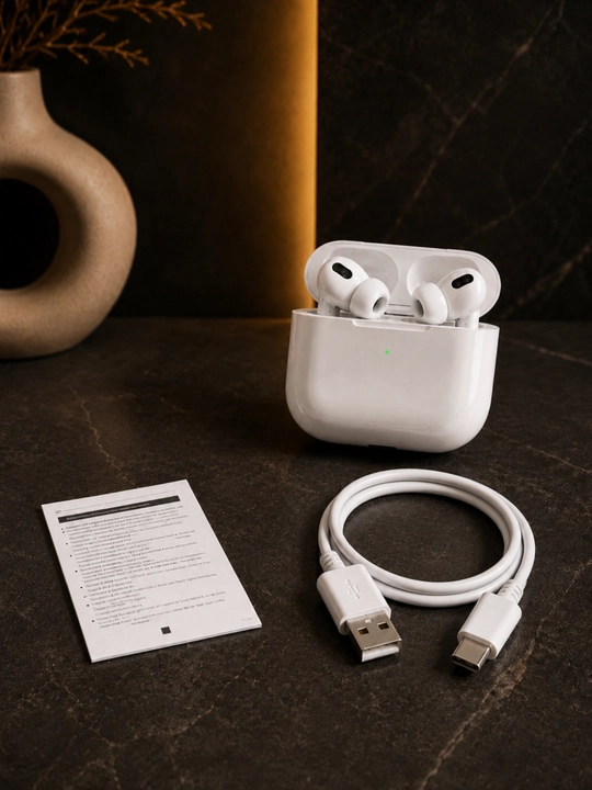Pro 2 беспроводные наушники Bluetooth, премиум earbuds Type-C стерео