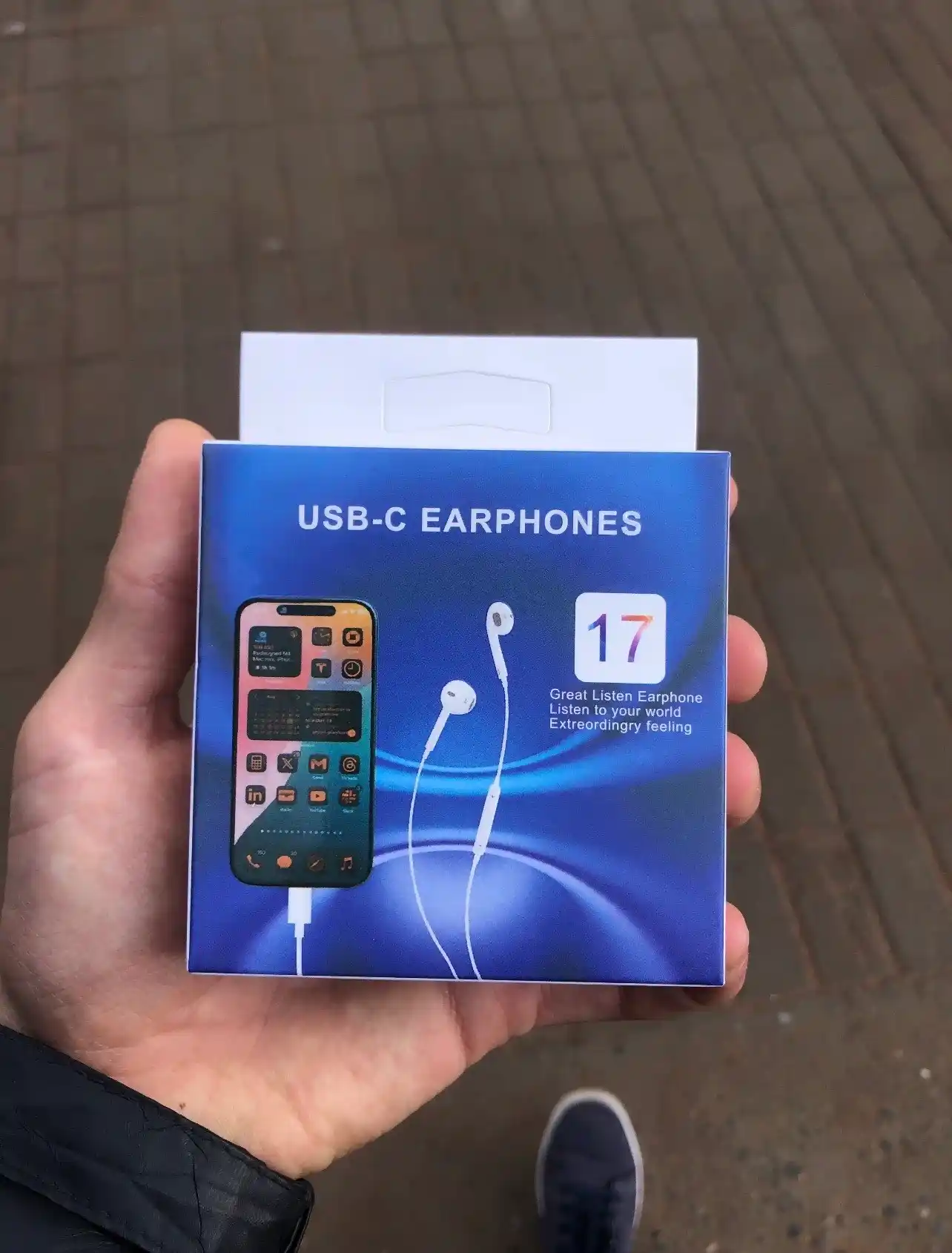 IPhone uchun simli quloqchinlar, (Pop-UP) mikrofon bilan, Lightning, Type-c, 3.5 mm Aux