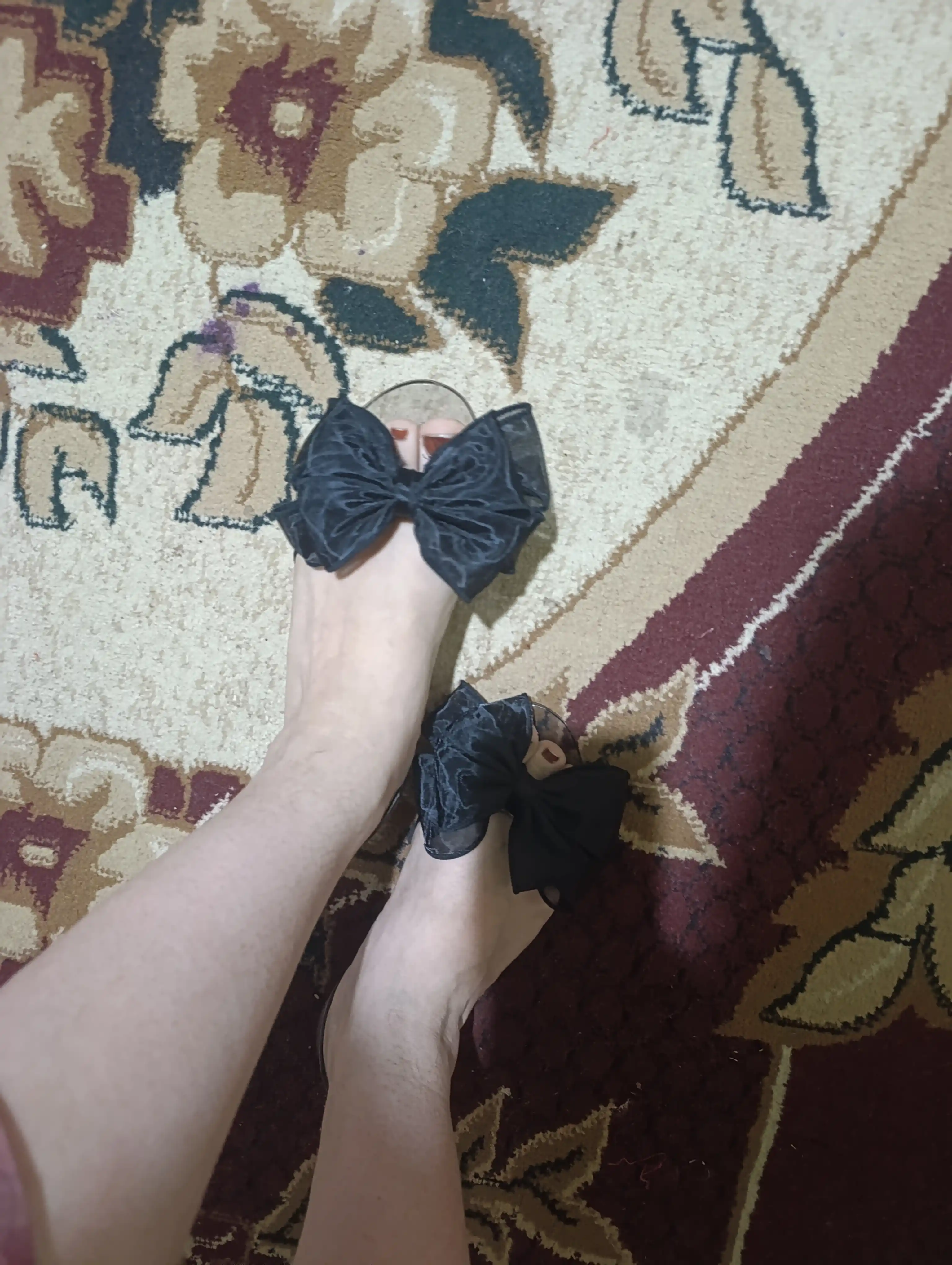 Женские прозрачные балетки с бантом летние силиконовые сандалии, jelly shoes пляжная обувь