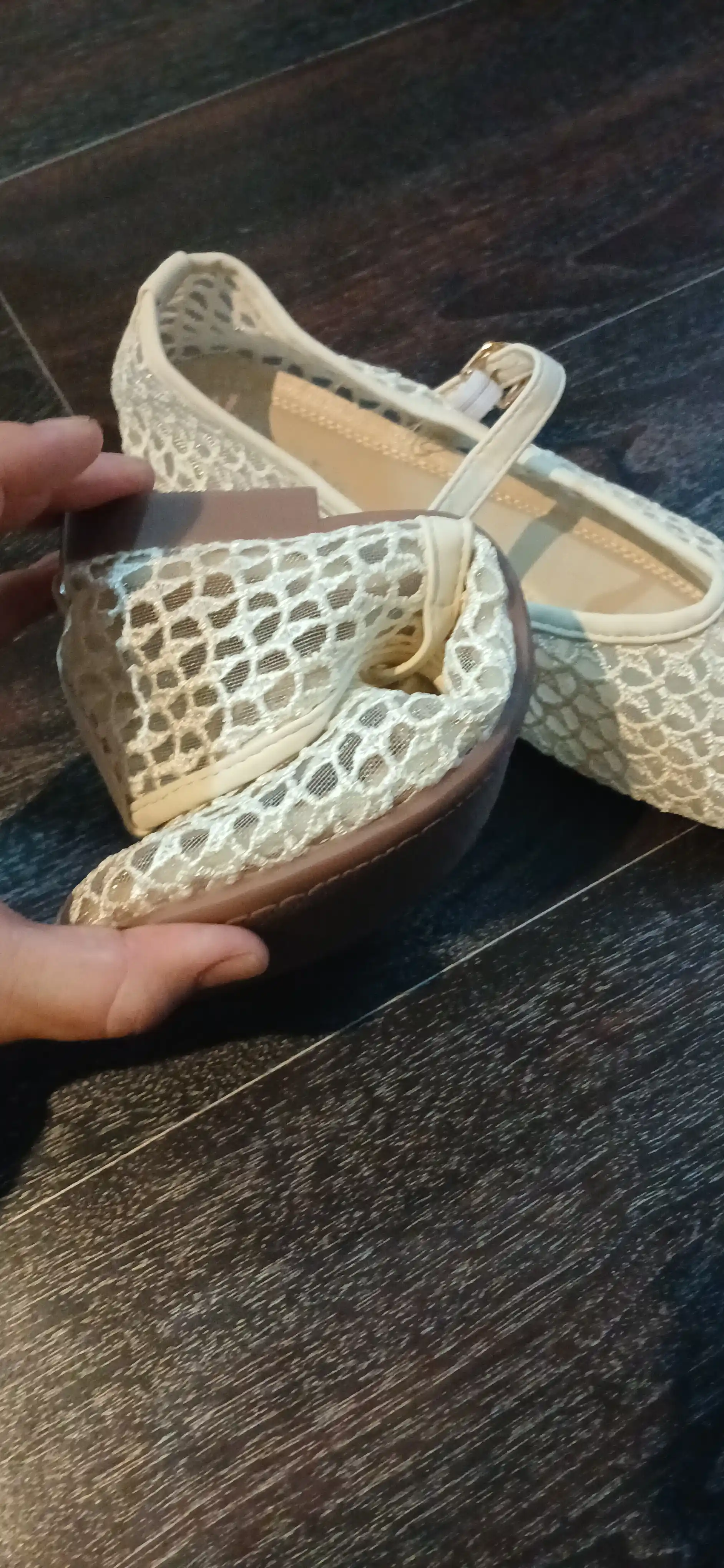 Ayollar baletkasi, Mary Jane uslubidagi nafis to'rli model, yozgi va bahorgi