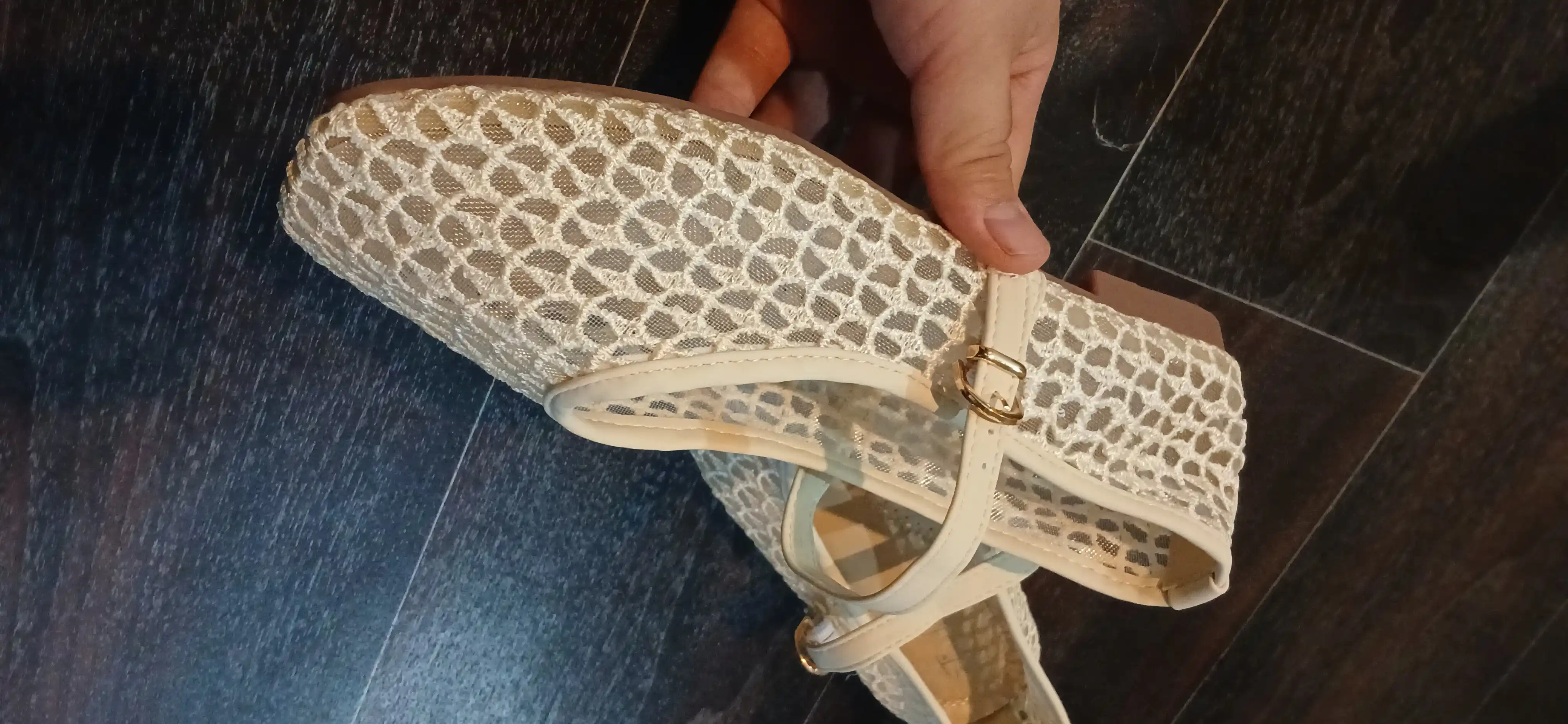 Ayollar baletkasi, Mary Jane uslubidagi nafis to'rli model, yozgi va bahorgi