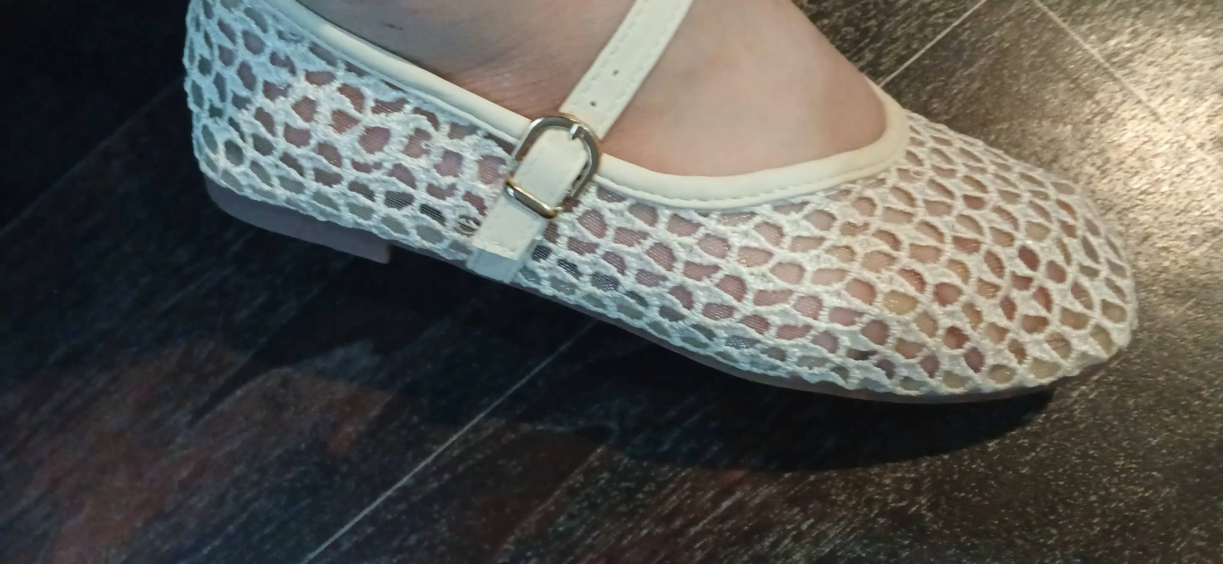Ayollar baletkasi, Mary Jane uslubidagi nafis to'rli model, yozgi va bahorgi