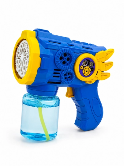 Детский Bubble Gun автоматический пистолет для мыльных пузырей 8+ — SAHIYMA-PUZREE-СИНИЙ