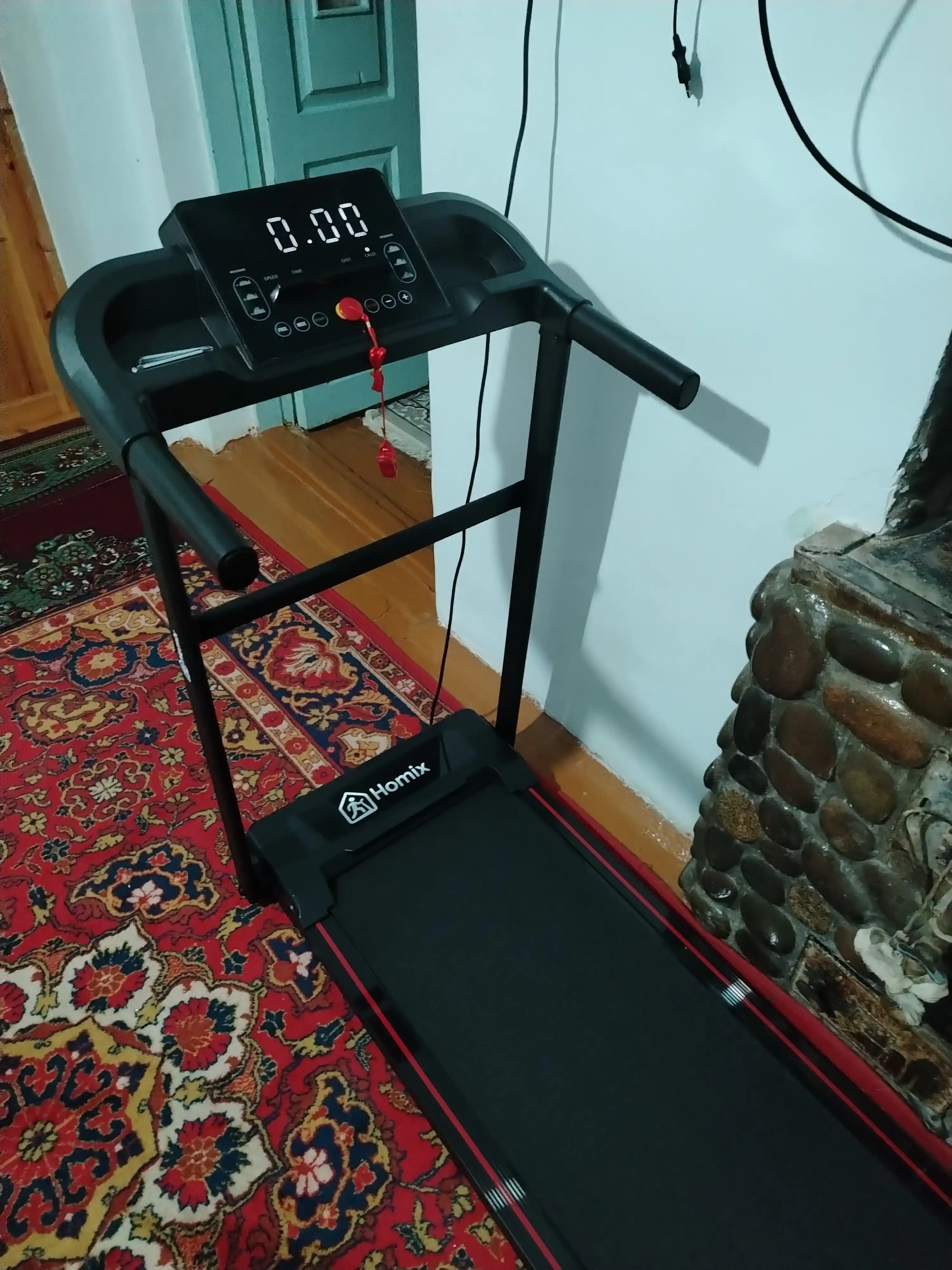 Uy uchun yig‘iladigan elektr yugurish yo‘lagi, 8-12 km-soat