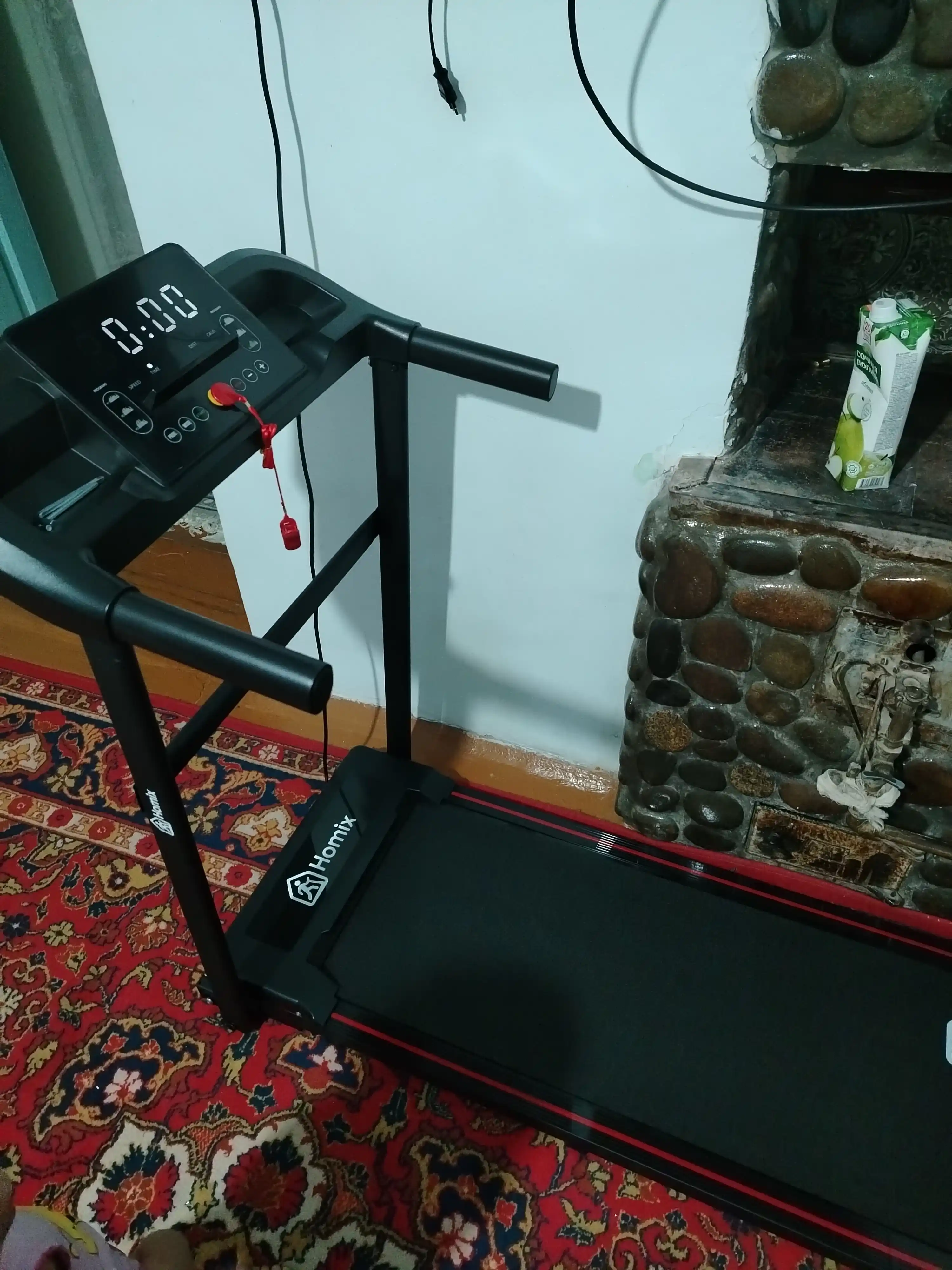 Uy uchun yig‘iladigan elektr yugurish yo‘lagi, 8-12 km-soat