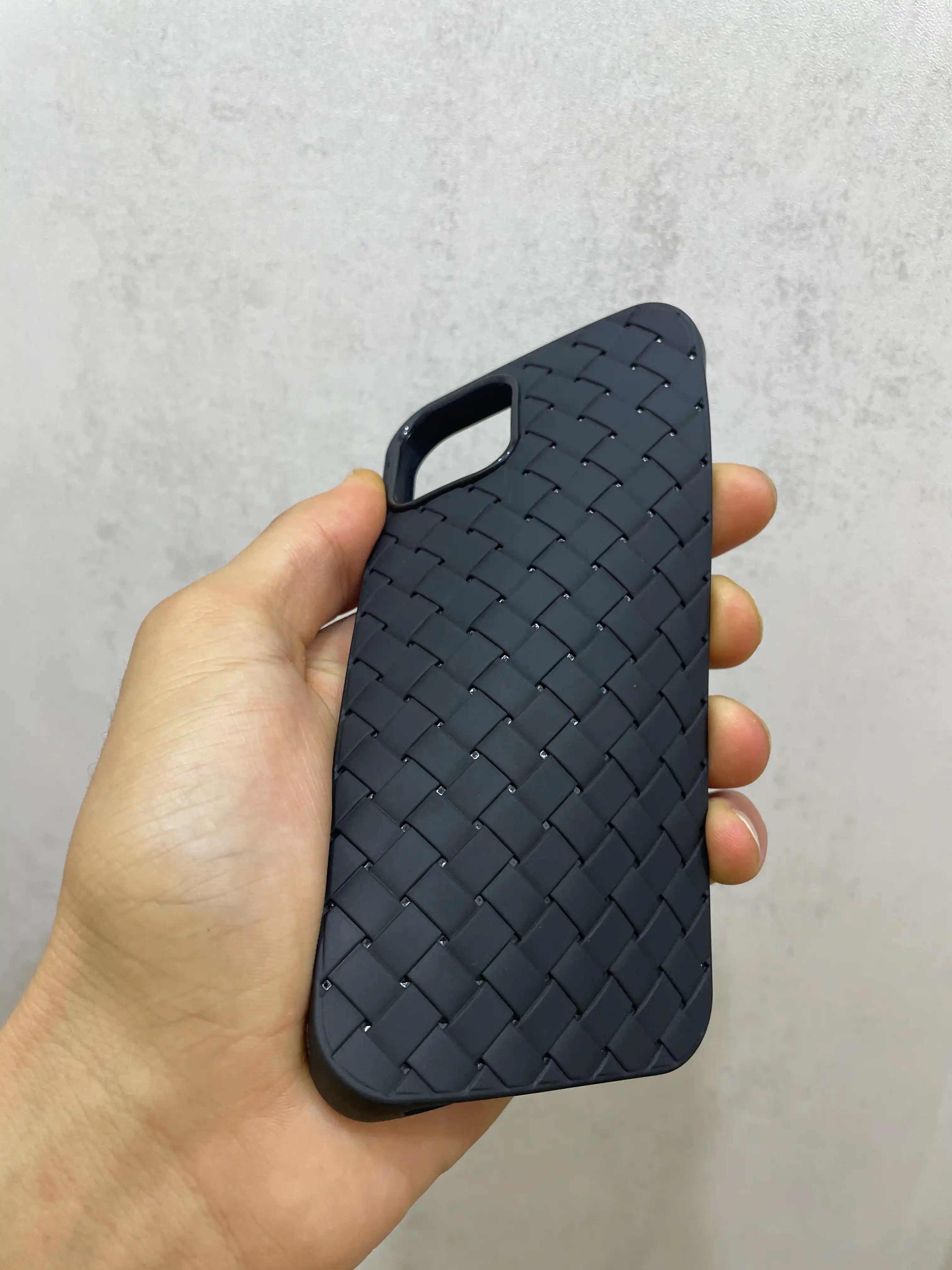 Плетеный чехол для iPhone, от XS до 17 Pro Max, защита камеры, аксессуар