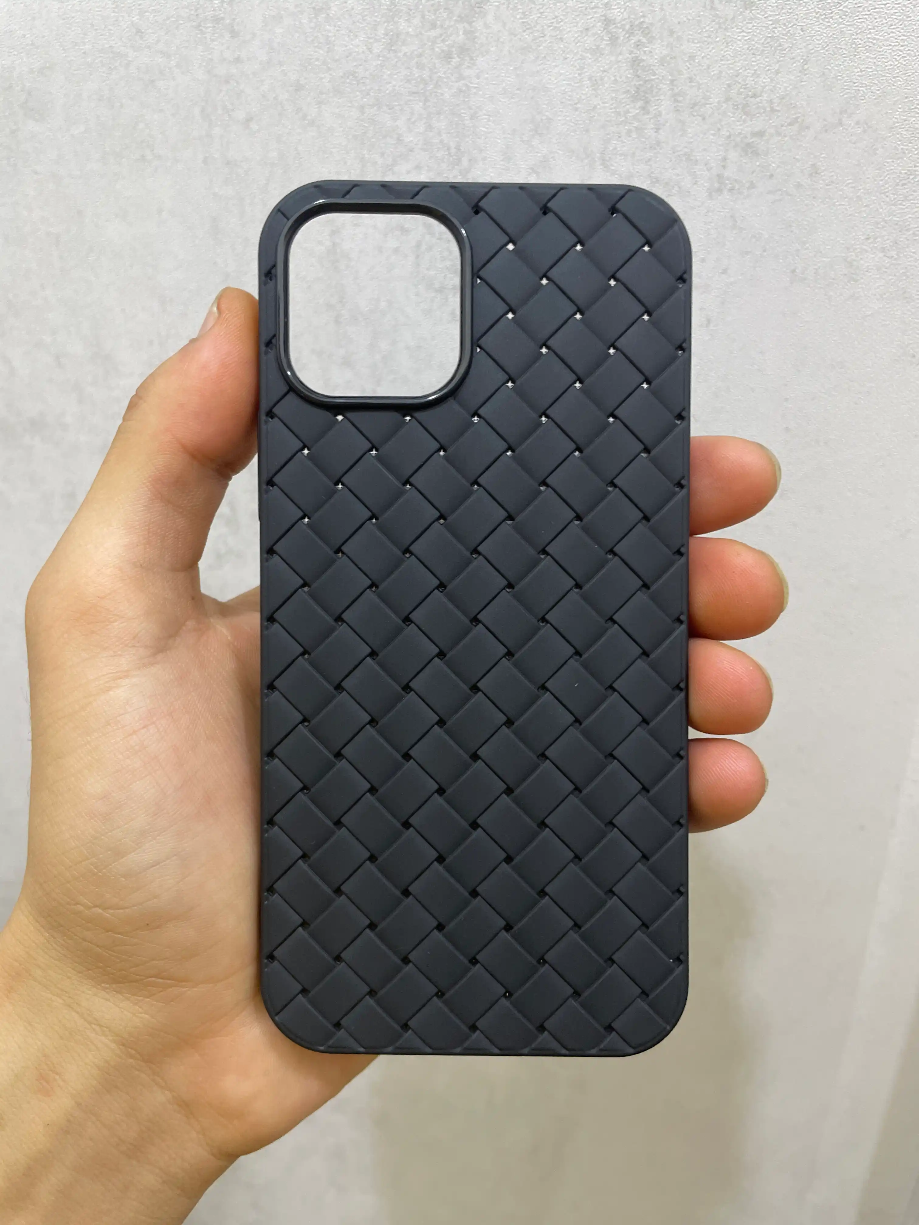 Плетеный чехол для iPhone, от XS до 17 Pro Max, защита камеры, аксессуар