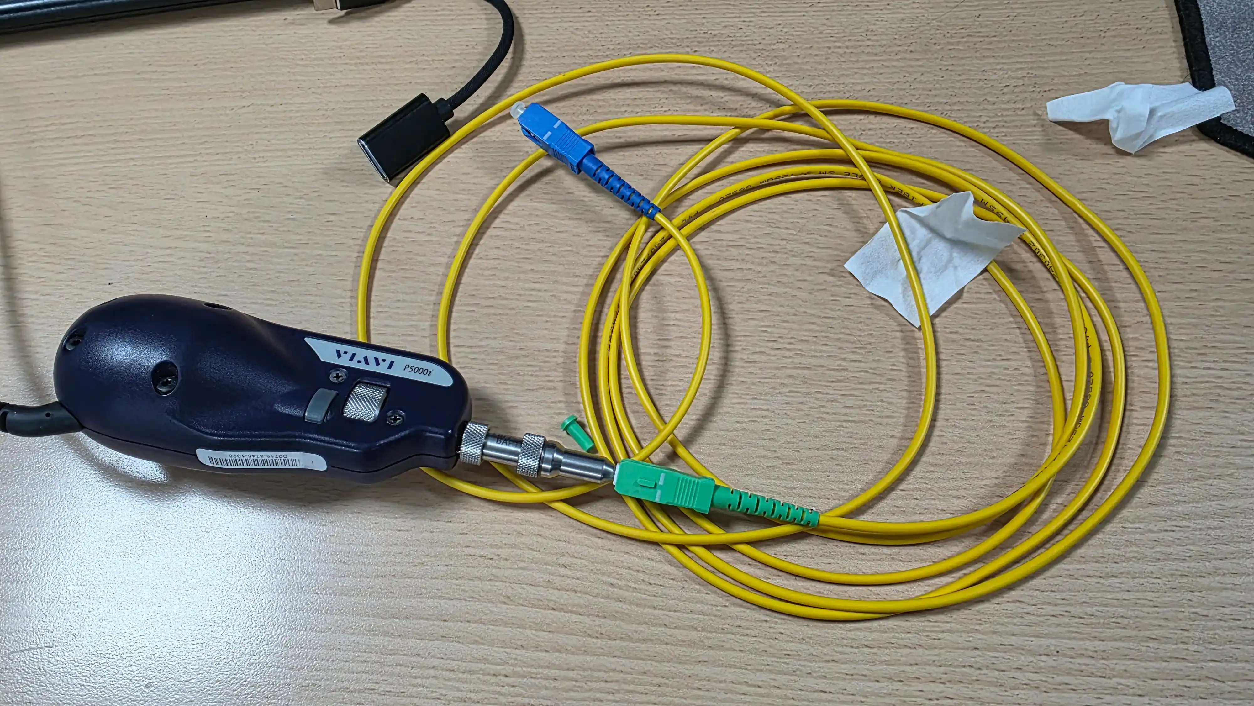 Оптоволоконный кабель SC/APC — SC/UPC SM SX G652D, 3,5m