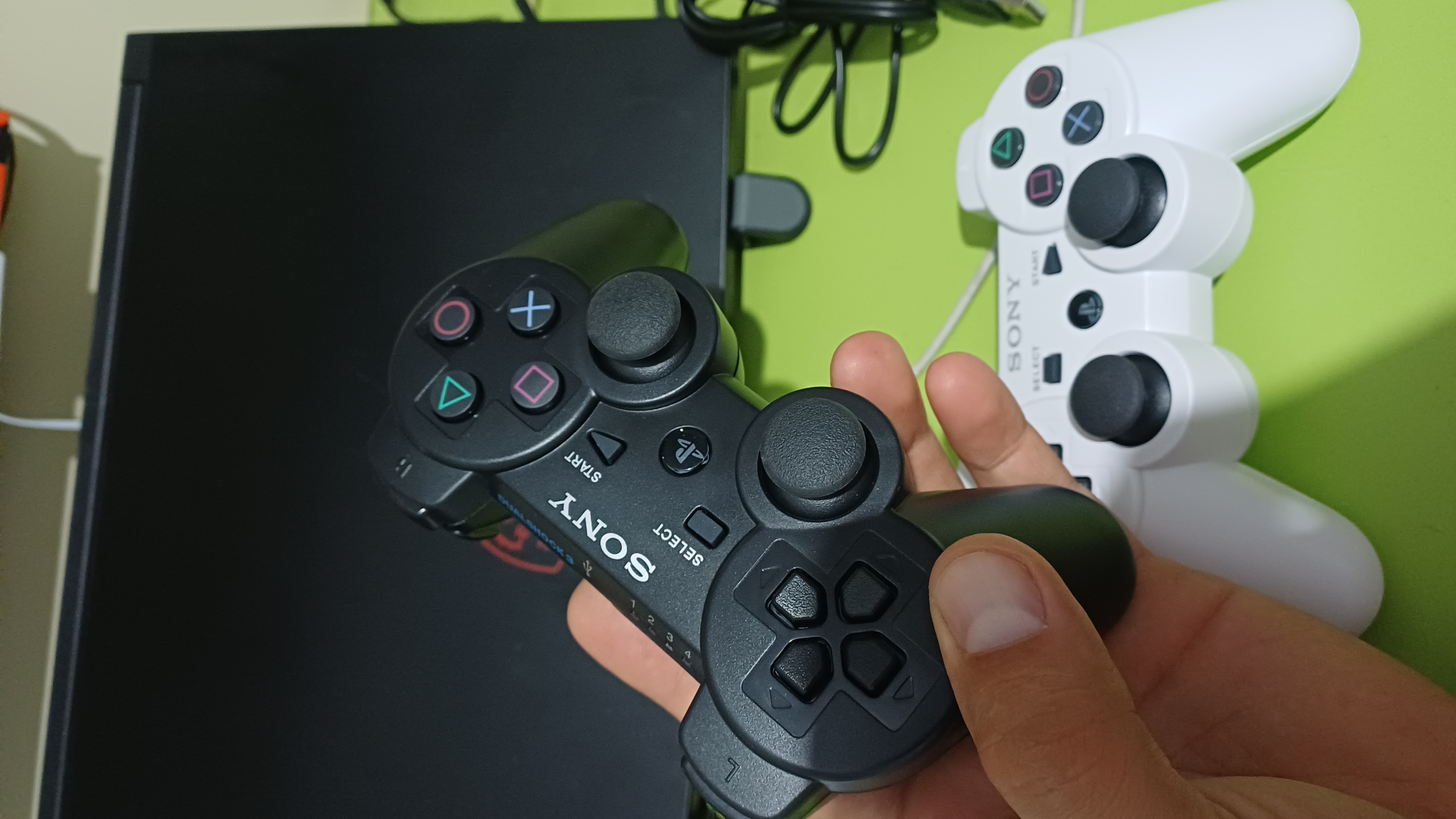 Bluetooth Joystik DualShock 3, Playstation 3 uchun kontroller, simsiz geympad