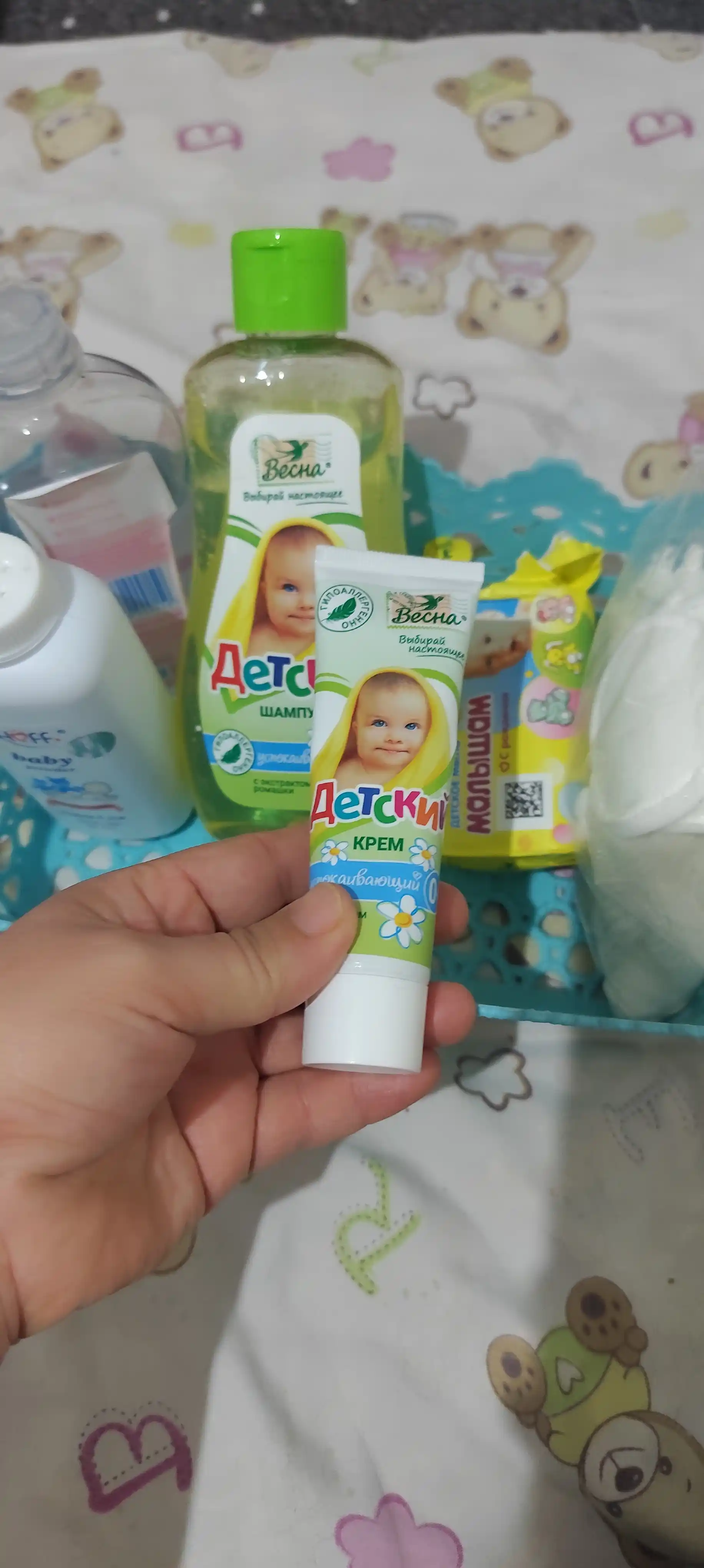 Shampun bolalar uchun Весна, moychehak ekstrakti bilan, 280 g