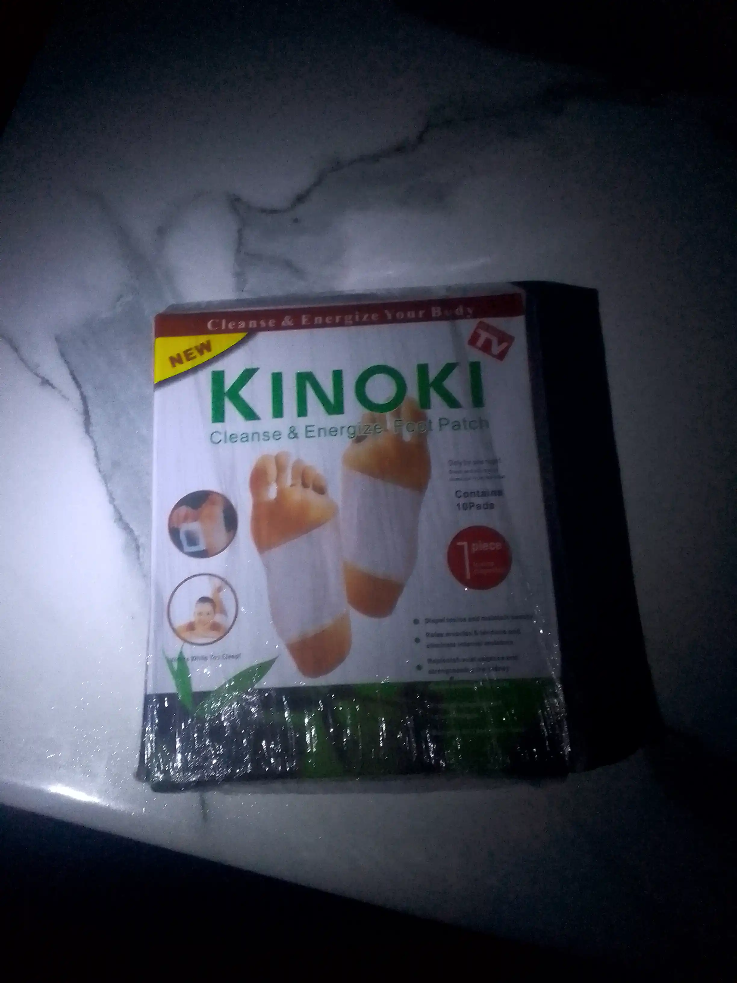 Kinoki Detox Foot Pads — детокс-пластыри для ног, 10 шт