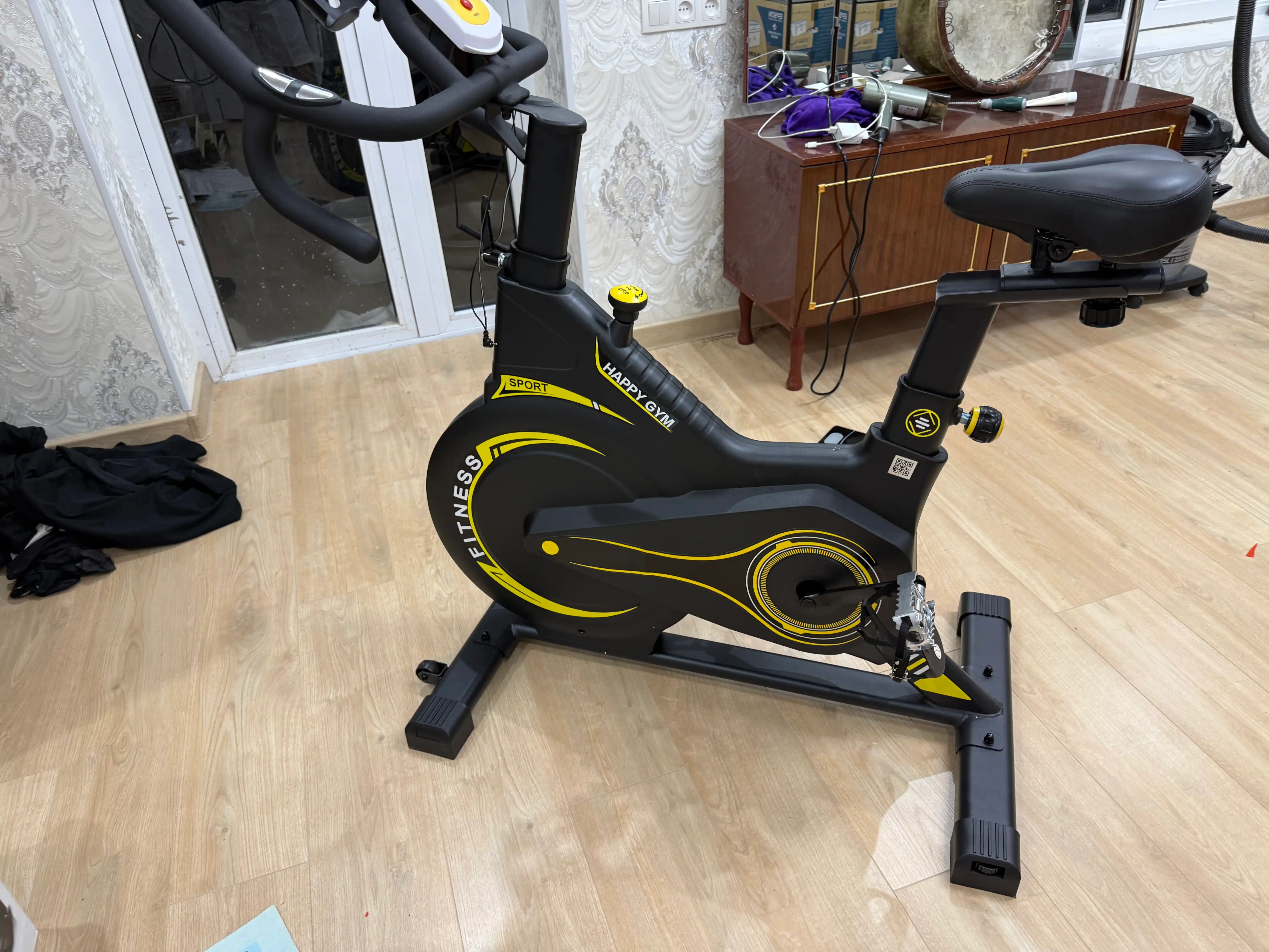 Velotrenajyor RUNEX SPORT KGN uy velotrenajyori, fitnes trenajyori