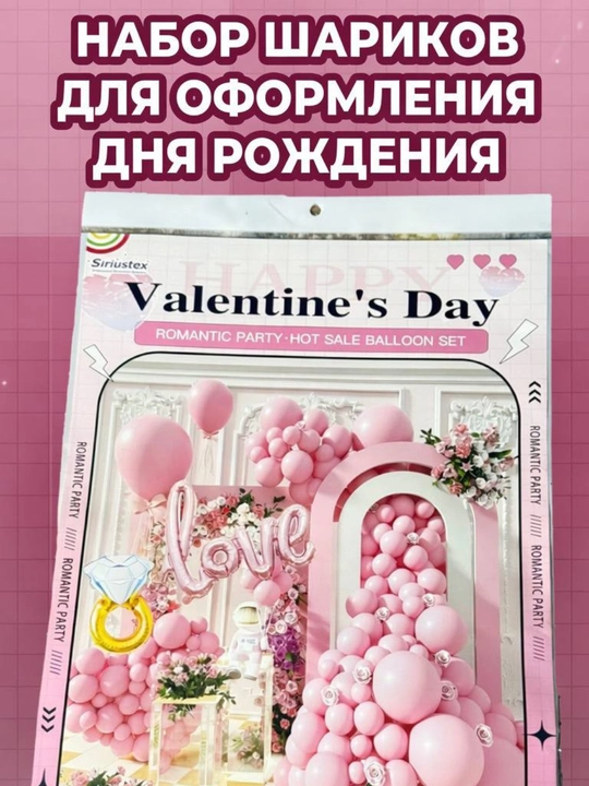 Набор воздушных шаров для праздника, украшение на день рождения, праздничный декор