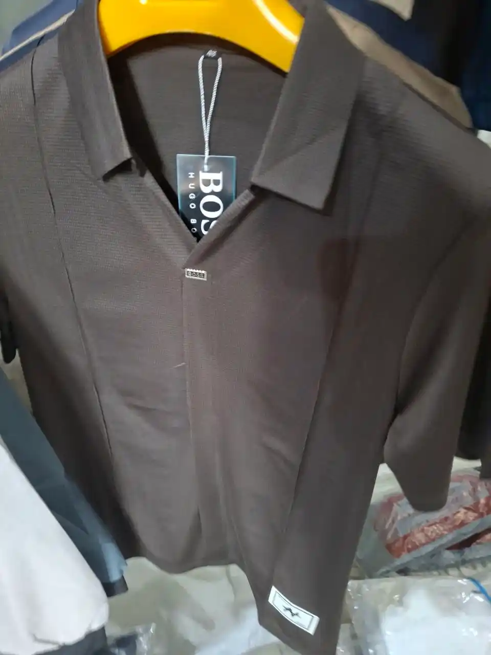 Yozgi erkaklar ko‘ylagi obmanka - kalta yengli, sovuq material