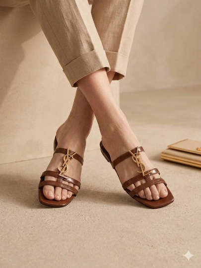 Saint Laurent shippaklari zamonaviy va qulay bo‘lib, 36 dan 40 gacha o‘lchamlarda mavjud - 