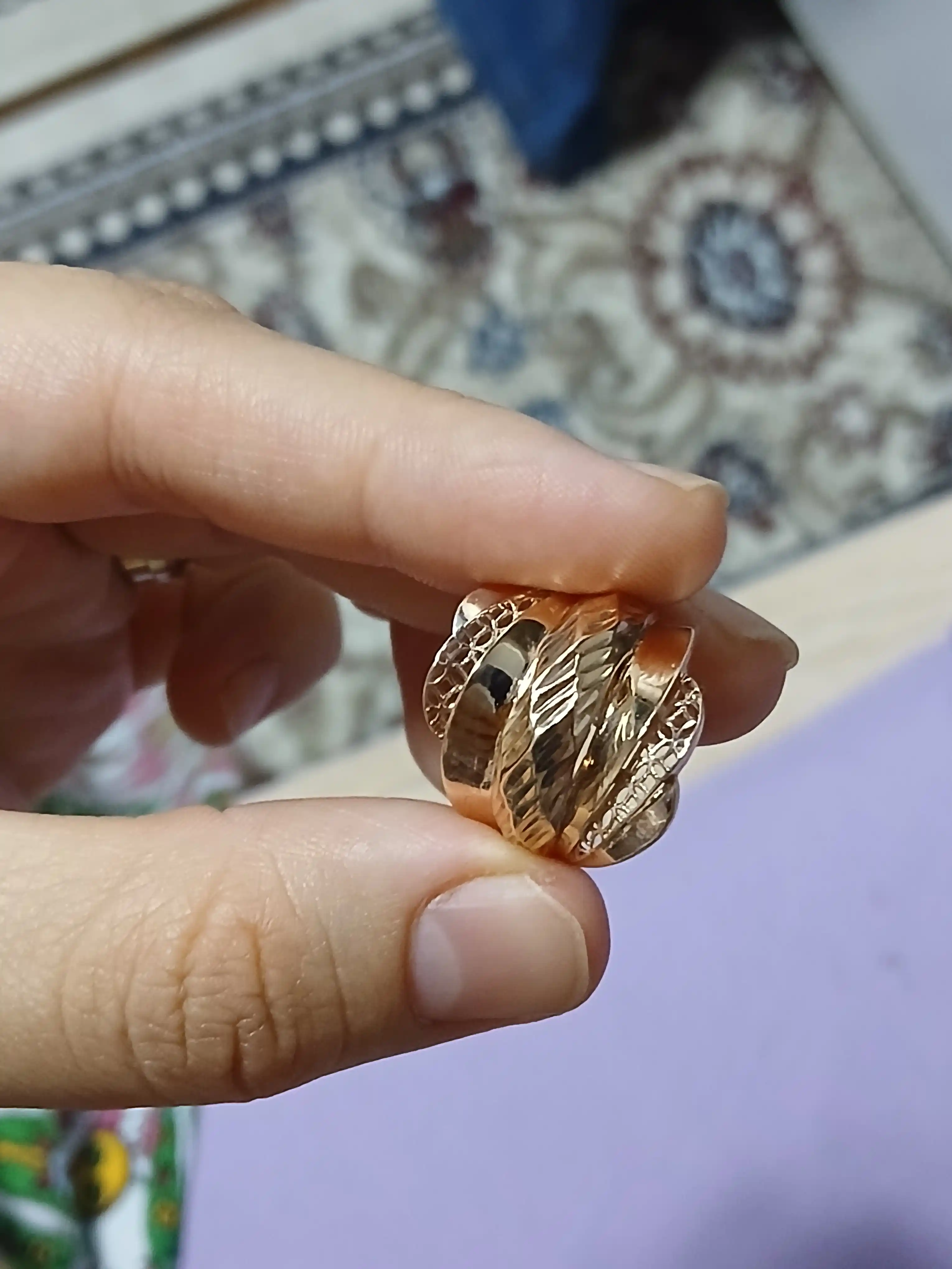 Oltin uzuk - A51S modeli, ayollar uchun tillo uzuk, GOLD HOUSE