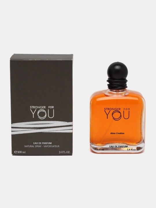 Erkaklar uchun parfumlangan suv Stronger For You, 100 ml, Dubay - 