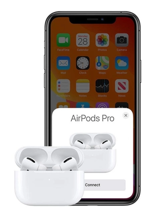 Simsiz quloqchinlar Pods Pro 2, sensorli, iPhone va Android uchun naushnik
