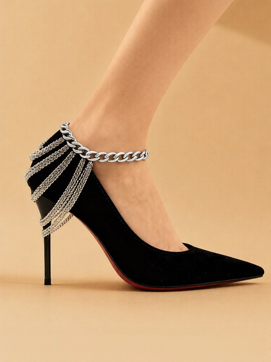 Ayollar uchun oyoq brasleti anklet,Oyoq uchun zanjir