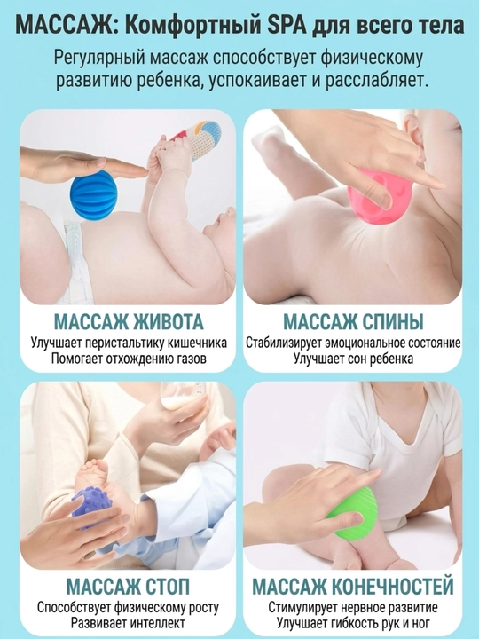 Тактильные мячики, шарики, игрушки для детей, игровые мячи, резиновые игрушки
