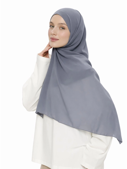 Krep-shifondan ayollar sharfi, ro‘mol, hijob, hadya uchun sharf 180*75
