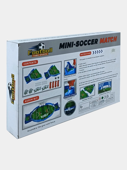 Stol o'yini Mini-Futbol Mini-Soccer Match 2 o'yinchi uchun