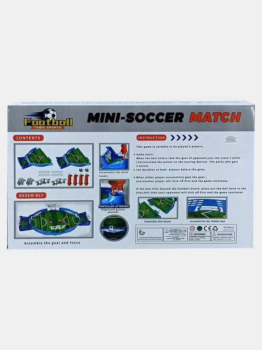 Stol o'yini Mini-Futbol Mini-Soccer Match 2 o'yinchi uchun