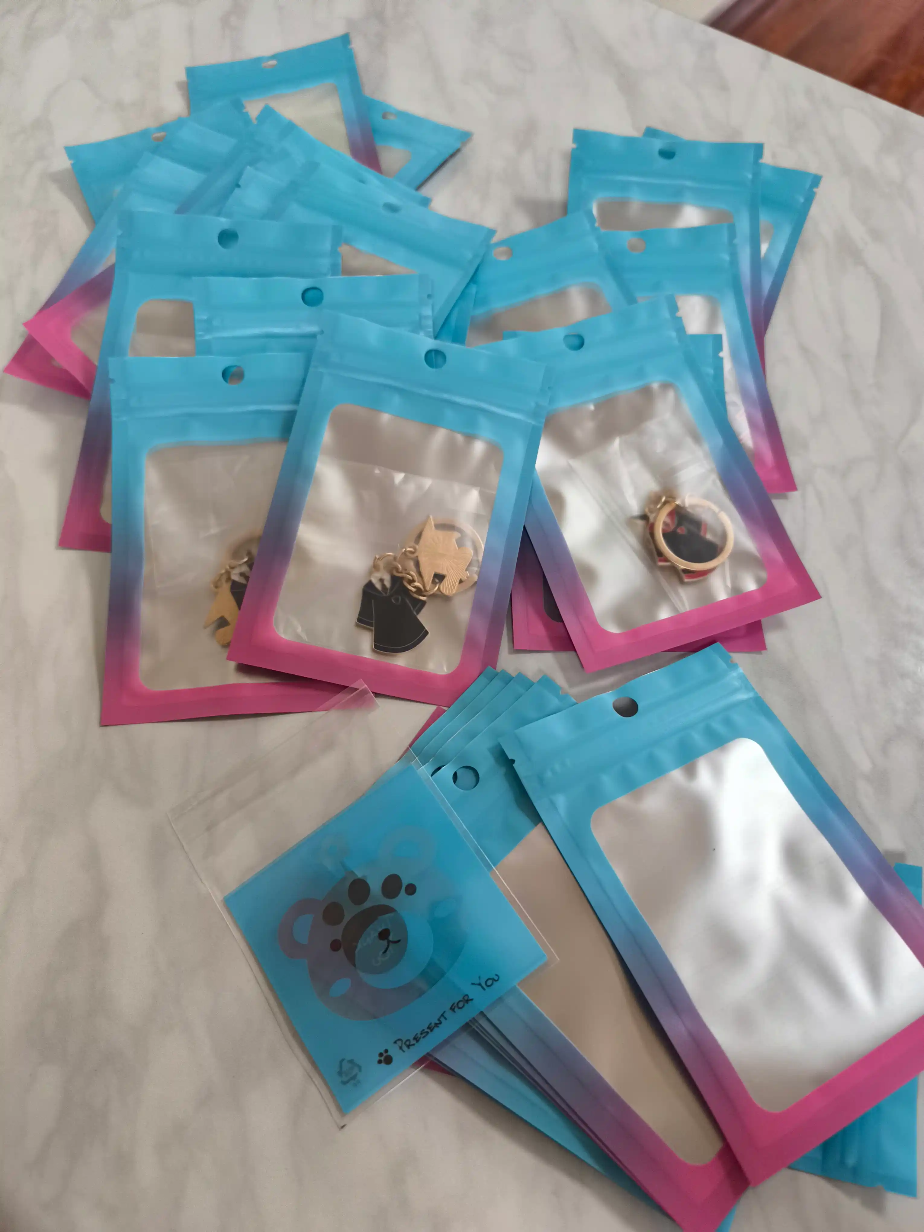 Матовые zip пакеты для упаковки товаров, зип пакеты 10 шт, 8.5×13 см