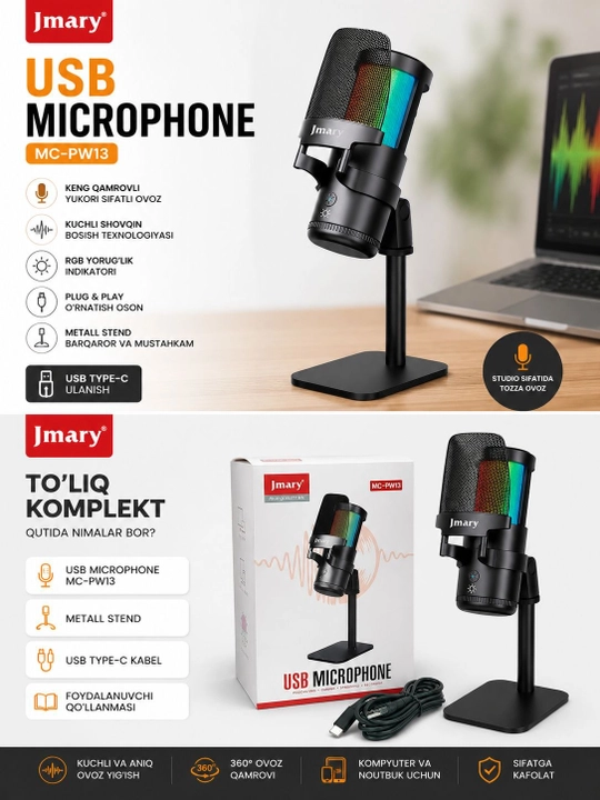 Karaoke Jmary mikrofoni - 