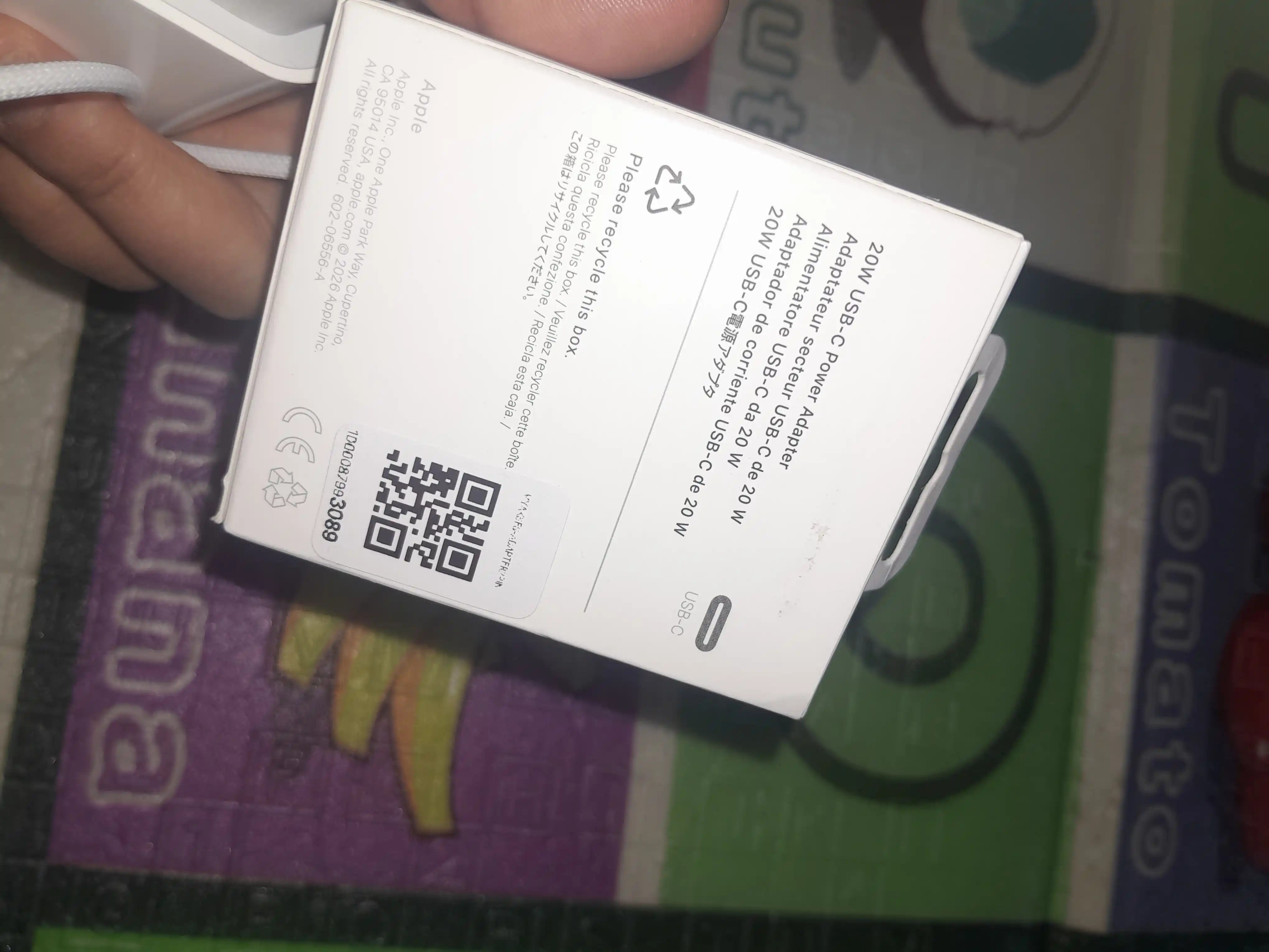 Зарядка для iPhone 20W быстрое зарядное устройство USB-C iPhone 11 ,12,13,14,15,16,17
