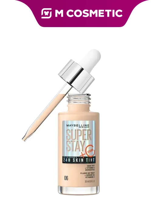 MAYBELLINE Super Stay Тональная сыворотка, 24h, тон 06, 30 мл