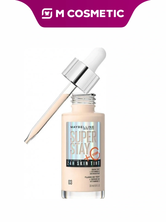 MAYBELLINE Super Stay Тональная сыворотка, 24h, тон 03, 30 мл