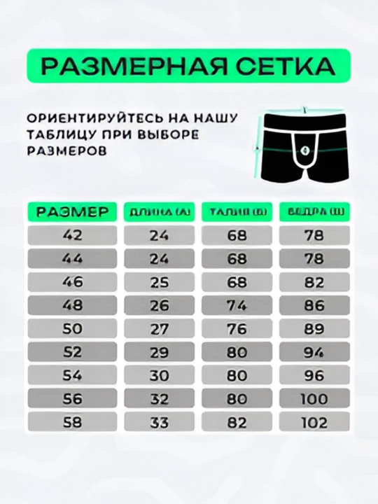 Мужские боксёры набор 2+1
