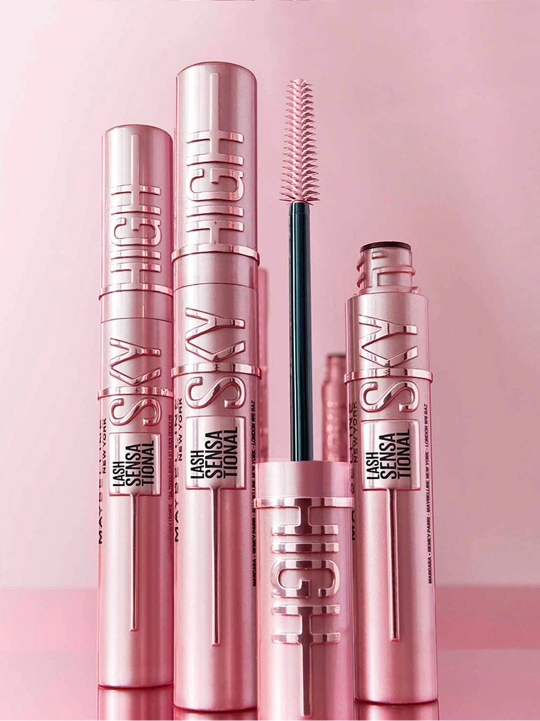 Maybelline Lash Sensational “Sky High” kipriklar uchun tush (qora), barcha turlar uchun