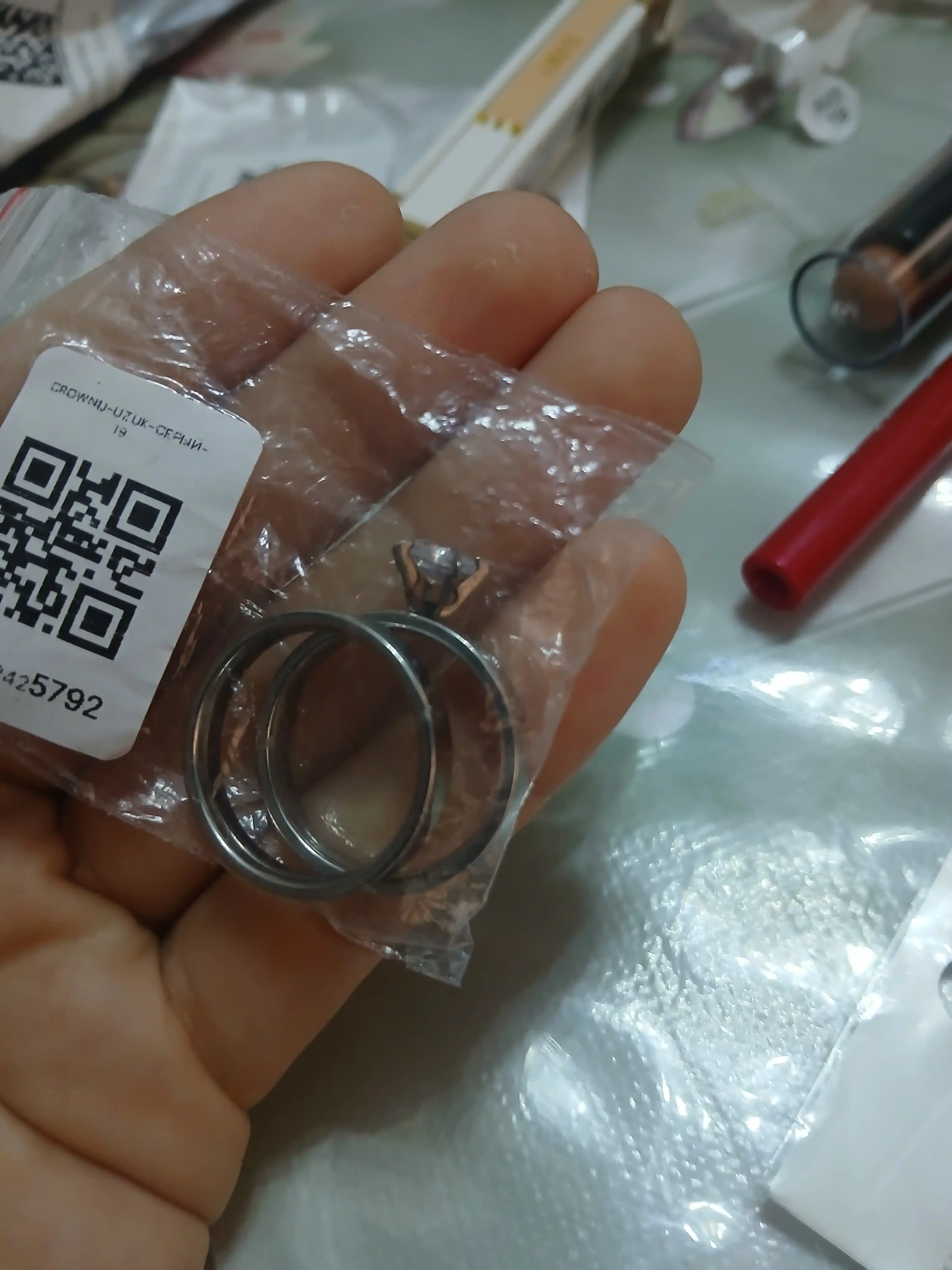 Ayollar va qizlar uchun Stainless Steel uzuk, toshli va toshsiz uzuklar