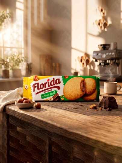 Печенье Florida Сookies Шоколад, 158 г — CRAFERS-FLORIDA