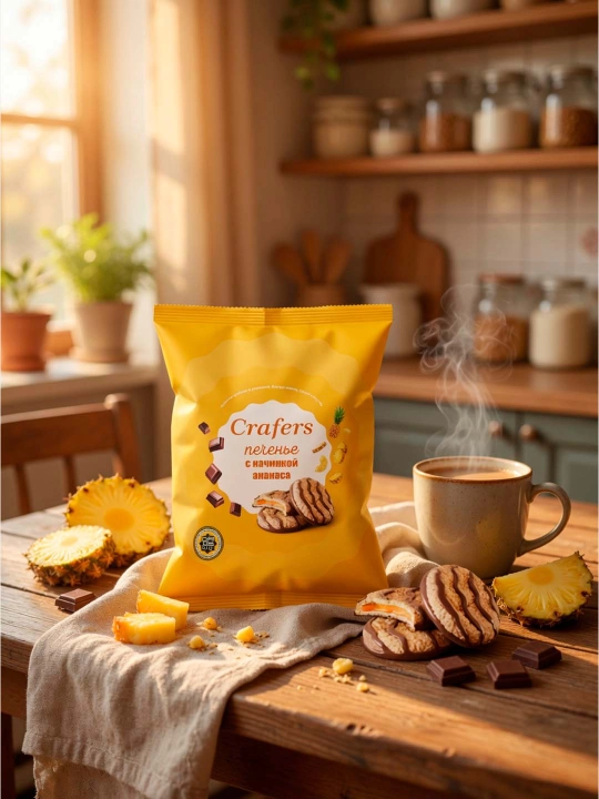 Crafers pechenyesi Ananas ta’mli, 300 gr - 