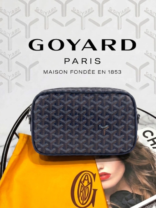 Goyard erkaklar sumkasi, kross bodi, erkaklar uchun barsetka - 