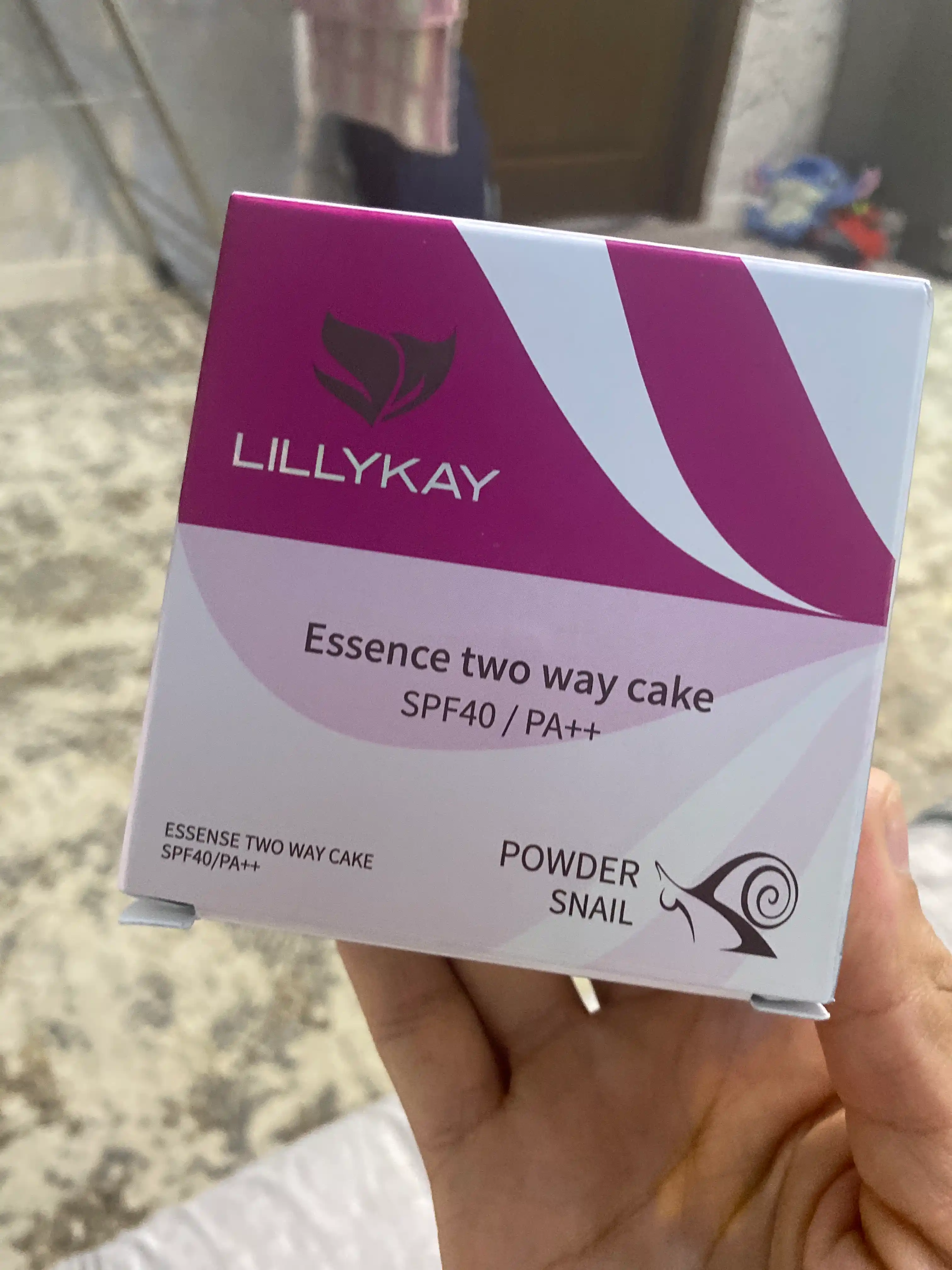Lillykay пудра для лица компактная SPF30/40 PA++ с зеркалом и спонжем