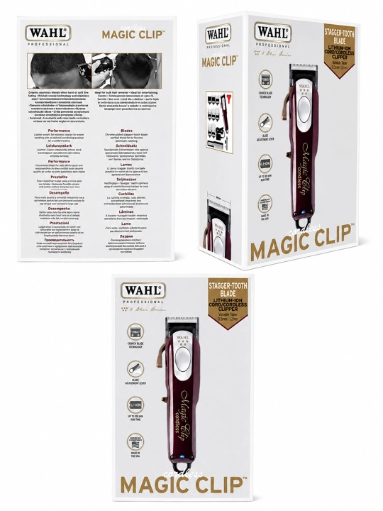 Simsiz soch kesish mashinasi Wahl Magic Clip Cordless