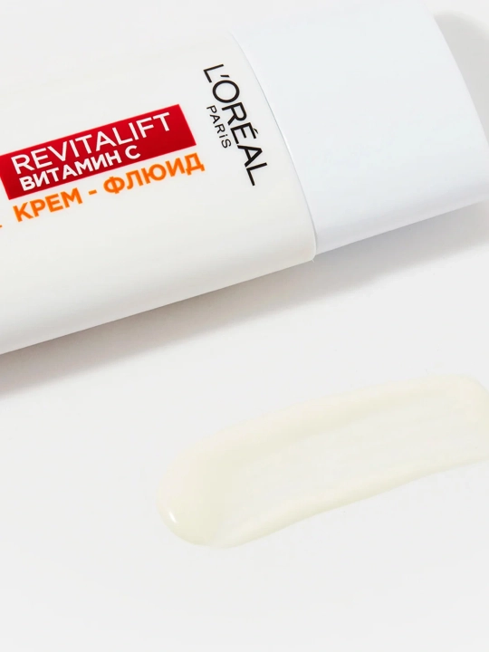 LOREAL Revitalift Крем-флюид для лица Витам C SPF50