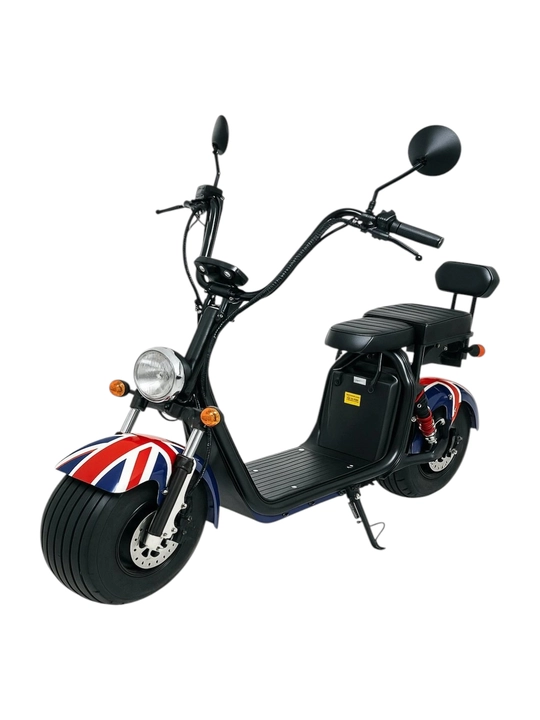 Coco City Harley CKT 7440 elektr skuteri - 1500W dvigatel, 60 km yurish masofasi - 