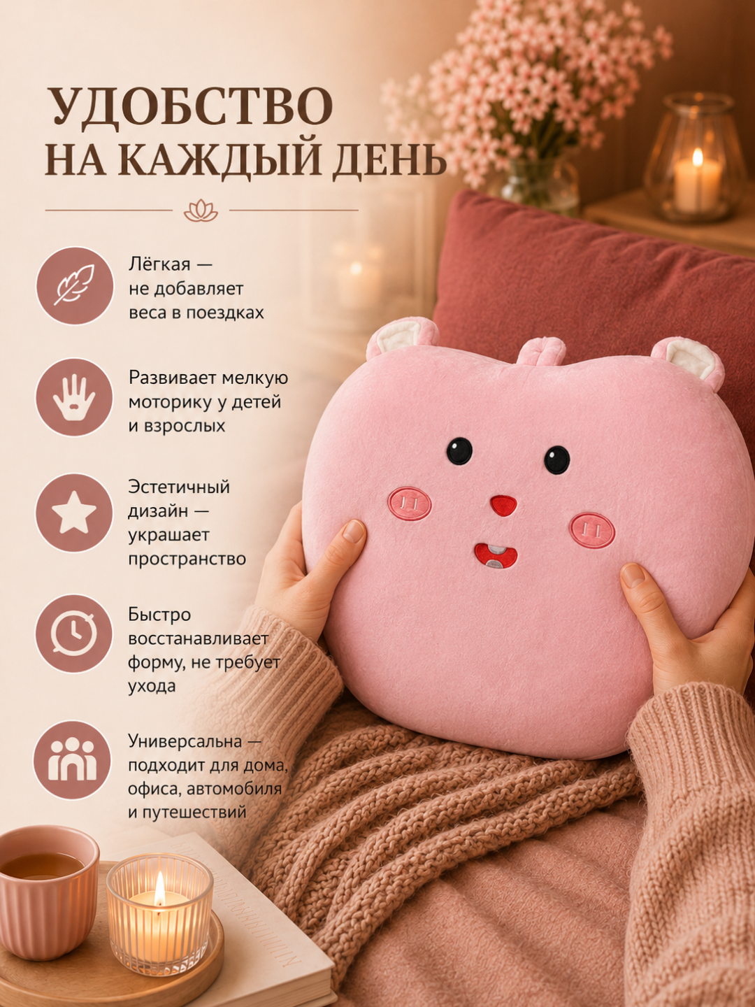 Подушка антистресс
