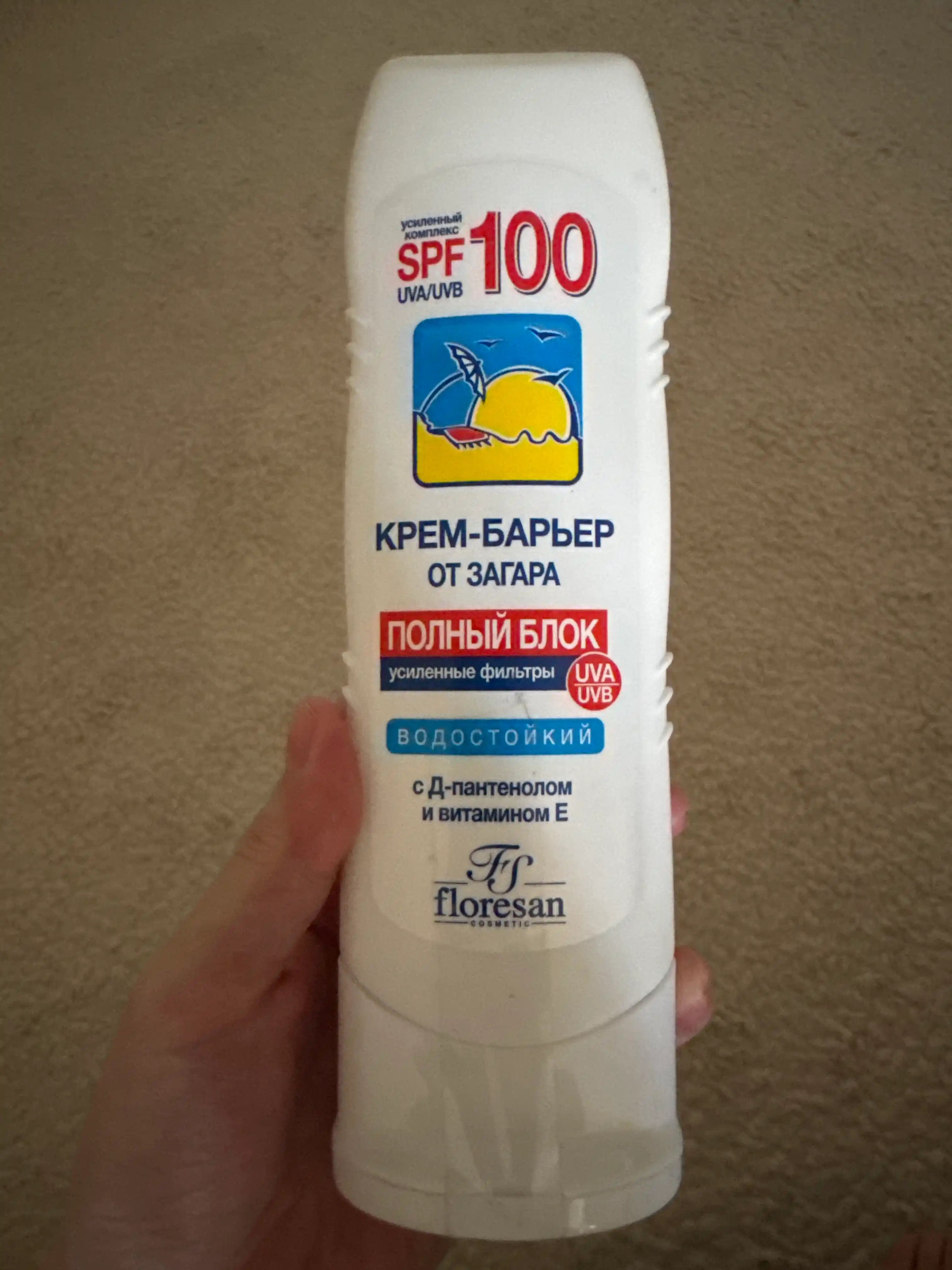Krem Floresan maksimal quyoshdan himoya qiluvchi F-101, 125 ml
