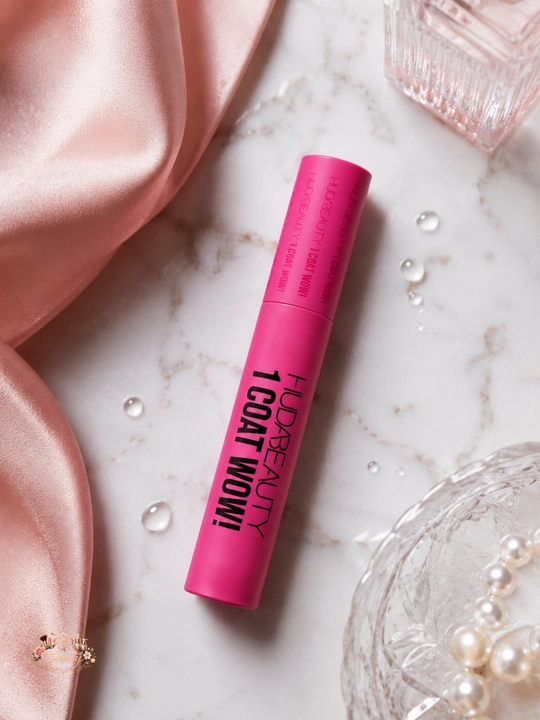 Huda Beauty 1 Coat Wow Mascara Very Vanta, чёрная тушь, эффект объёма и длины