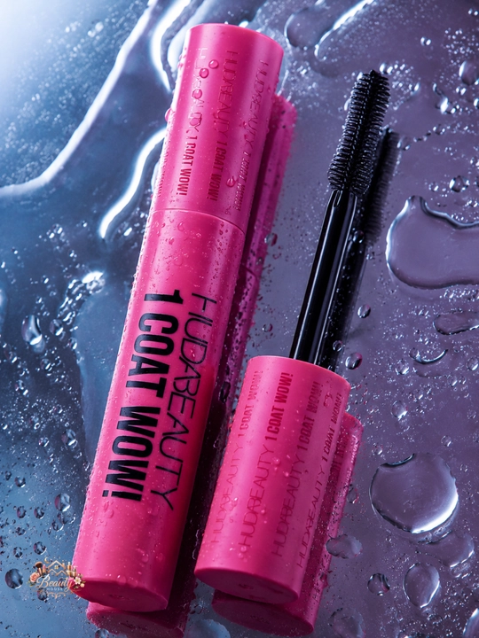 Huda Beauty 1 Coat Wow Mascara Very Vanta, чёрная тушь, эффект объёма и длины