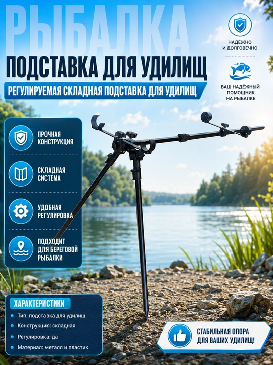 Подставка для карповых удилищ