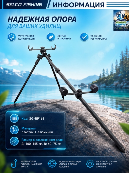 Подставка для карповых удилищ