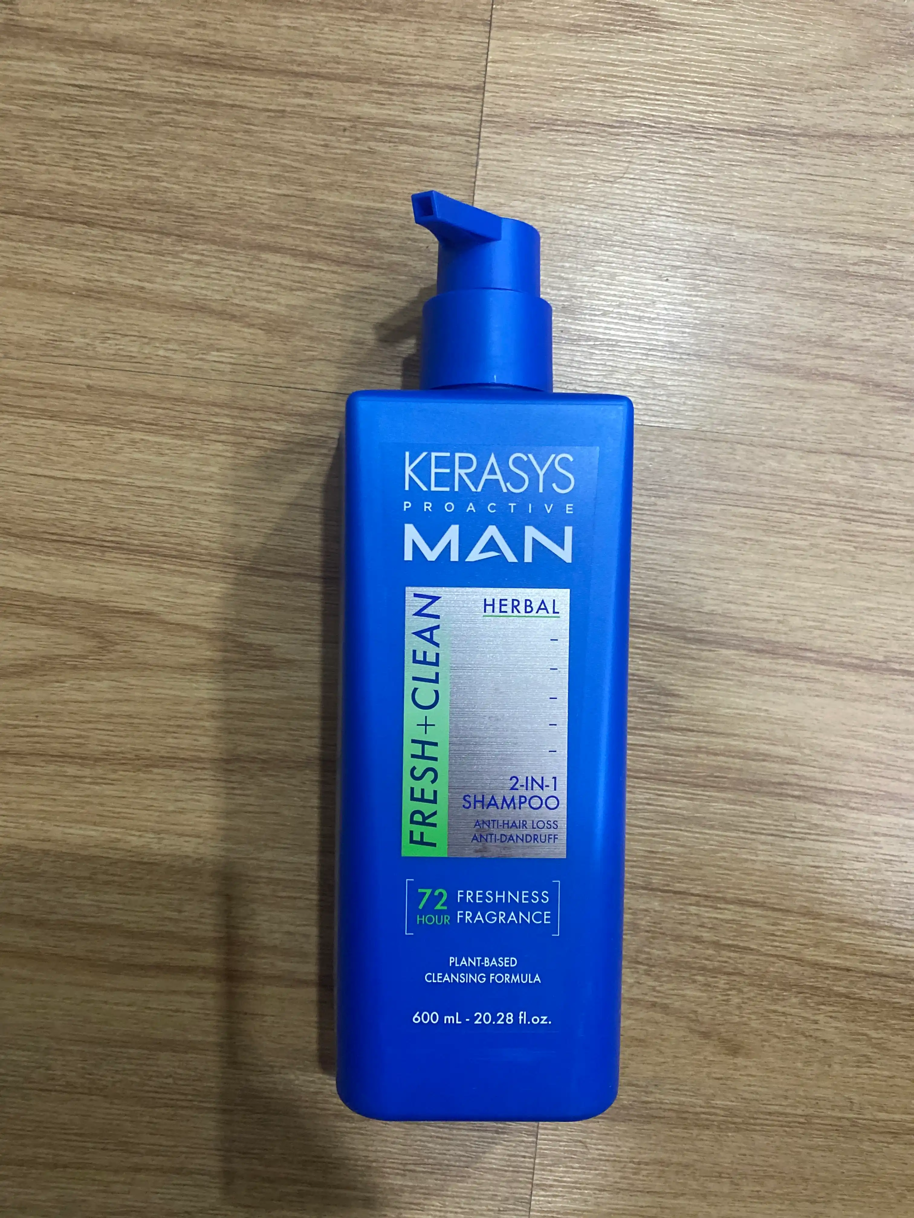 Мужской шампунь против перхоти и выпадения волос, 2 в 1, KERASYS, Корея, 600 мл