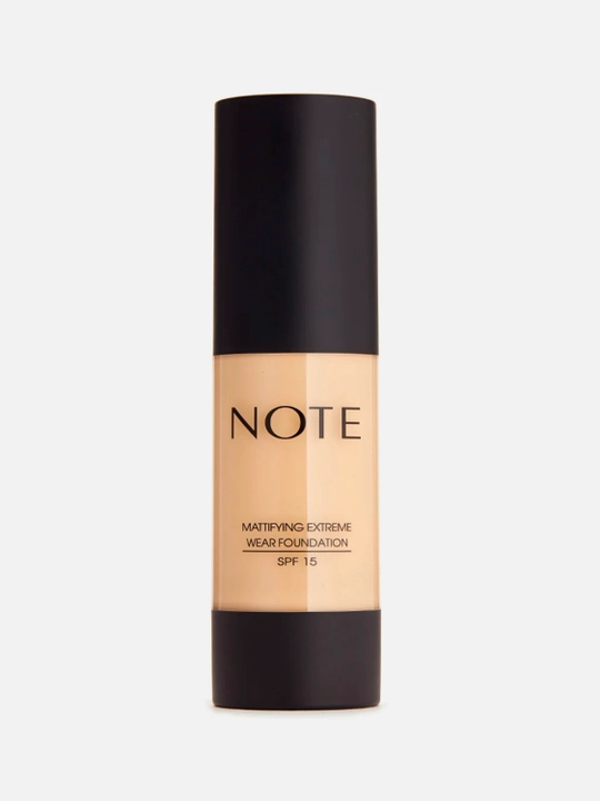 Tonal krem Note Mattyfying Extreme Wear Foundation 01 - 03, 100 - 102, 116, 121, 125, SPF